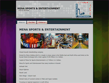 Tablet Screenshot of mena-se.com